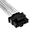 Corsair PSU Cable Type 4 - 600W PCIe 5.0 12VHPWR, 2x 8-Pin PCIe Stecker auf 16-Pin PCIe 5.0 12VHPWR Stecker, Adapterkabel, Premium Individually Sleeved, weiß, 65cm Vorschaubild