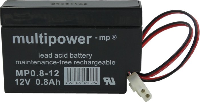 MultiPower akumulator ołowiowy MP0,8-12 0.8Ah