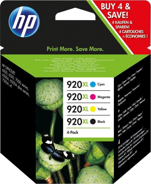 HP Tinte 920 XL Combo Value Pack