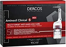 Vichy Dercos Aminexil Clinical 5 für Männer Haarkur, 126ml (21x 6ml)