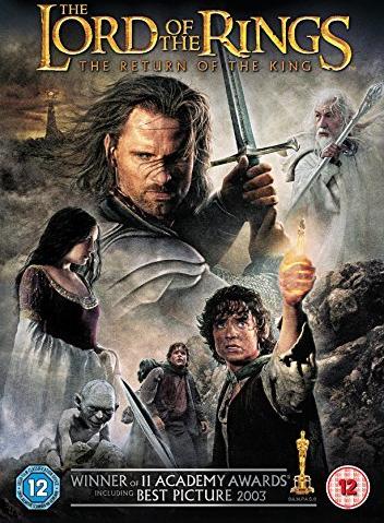 The Lord Of The Rings 3 - The Return Of The King (DVD) (UK)