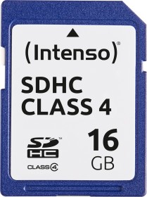 Intenso R21/W5 SDHC 16GB, Class 4