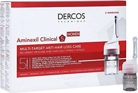 Vichy Dercos Aminexil Clinical 5 für Frauen Haarkur, 126ml (21x 6ml)