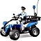 Bruder bworld Polizei Quad mit Polizistin und Ausstattung (63010)