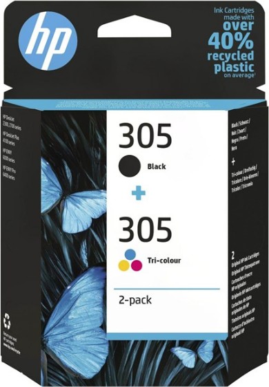 HP Druckkopf mit Tinte 305 schwarz/farbig