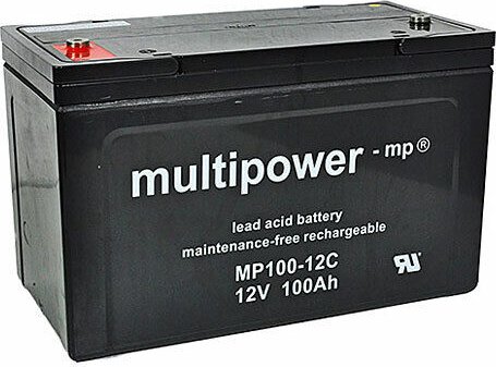 MultiPower akumulator ołowiowy MP100-12C 100Ah