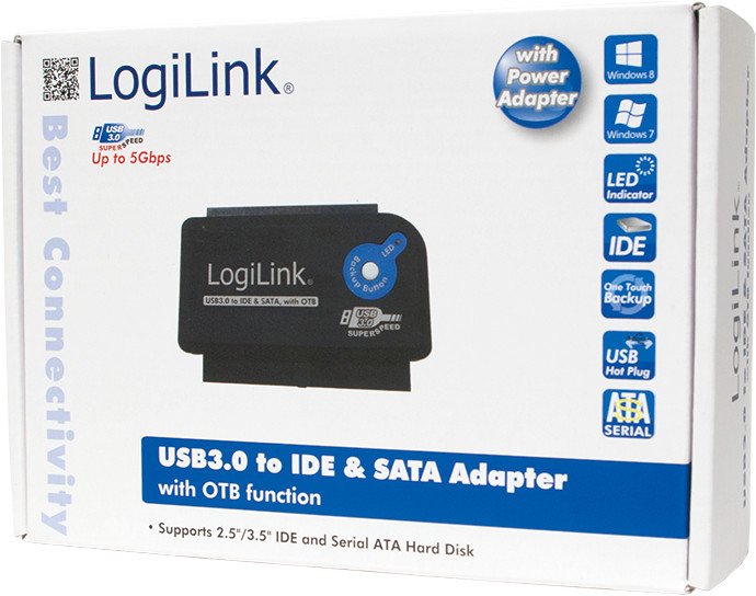 LogiLink IDE/SATA auf USB 3.0 Adapter