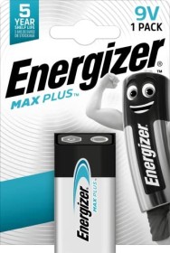 Energizer Max Plus 9V-block (E301323300)