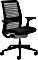 Steelcase Think Bürostuhl mit Armlehnen, schwarz (465A300WFH02)