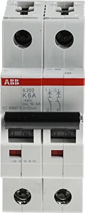 ABB Sicherungsautomat S200, 2P, K, 6A
