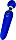 Romp Flip Wand Massager blue (RPWDSG5)