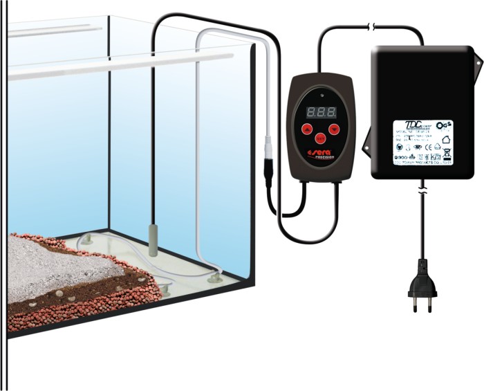 sera soil heating set - computergesteuerte Bodenheizung do akwariów słodkowodnych