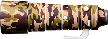EasyCover Objektivschutz für Sony FE 200-600 F5.6-6.3 G OSS braun camouflage
