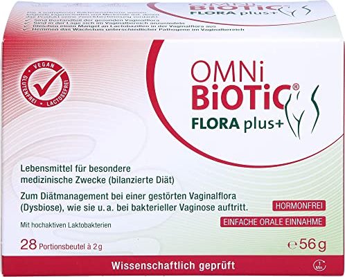 Omni-Biotic Flora plus+ worek, 28 sztuk