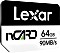 Lexar nCARD R90/W70 NM Card 128GB Vorschaubild