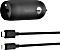 Belkin BoostCharge 20W USB-C PD Kfz-Ladegerät + USB-C/Lightning-Kabel schwarz (CCA003bt04BK)