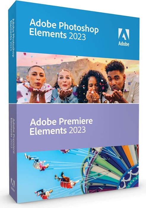 Adobe Adobe Photoshop Elements 2023 i Premiere Elements 2023, PKC (angielski) (PC/MAC)
