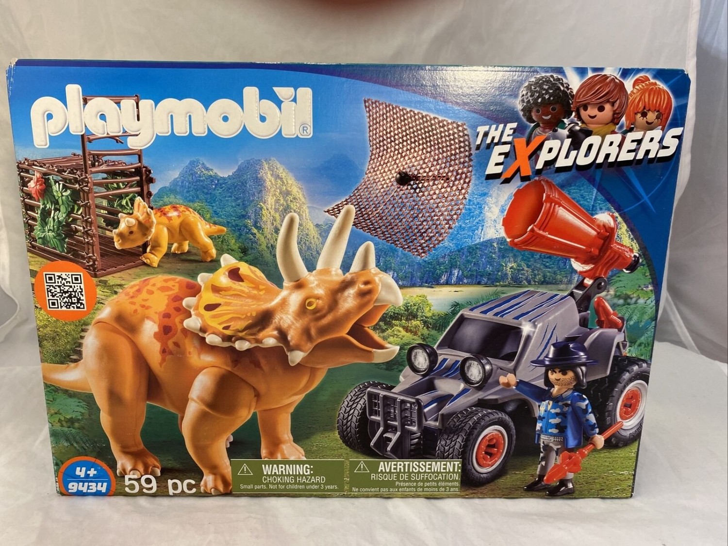 At passe Ringlet fordelagtige playmobil The Explorers - Enemy Quad with Triceratops (9434) | Price  Comparison Skinflint UK