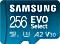 Samsung EVO Select R130 microSDXC 256GB Kit, UHS-I U3, A2, Class 10 Vorschaubild