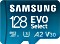 Samsung EVO Select R130 microSDXC 128GB Kit, UHS-I U3, A2, Class 10 (MB-ME128KA)