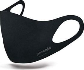 Pacsafe Mundschutzmaske waschbar Viraloff L schwarz, 1 Stück