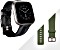 Fitbit Versa 2 Special Edition Aktivitäts-Tracker smoke woven/mist grey aluminium (FB507GYGY)