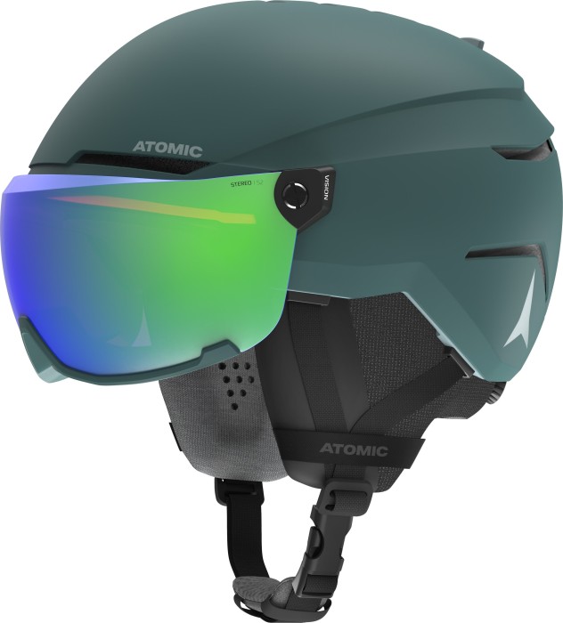 Atomic Savor Visor Stereo Helm grün (Modell 2019/2020)