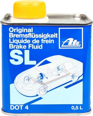 ATE Original Bremsflüssigkeit SL DOT 4 0.5l - Bremsflüssigkeit DOT 4 -  Bremsflüssigkeit - Pflege & Wartung 