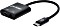 Manhattan USB-C auf Klinke Audioadapter mit Power Delivery-Ladeport schwarz (153355)