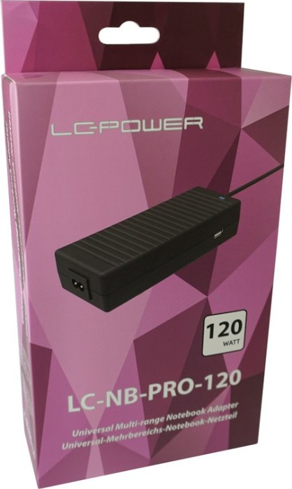 LC-Power LC-NB-PRO-120, Universal-Netzteil, 120W