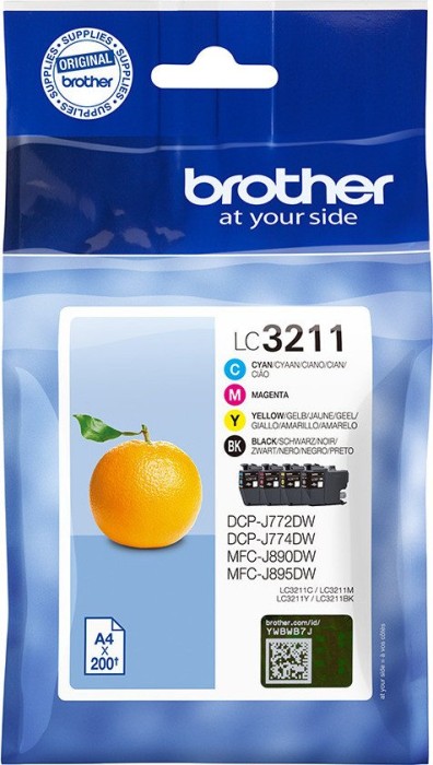 Brother ink LC3211VAL multipack