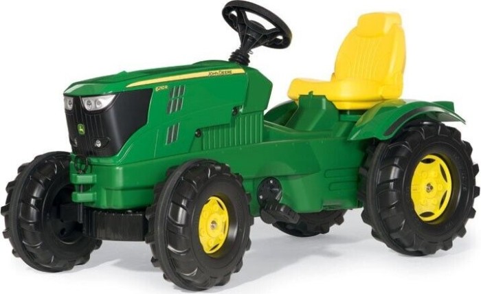 rolly toys rollyFarmtrac Premium John Deere 6210R Trettraktor mit  Frontlader grün ab € 198,99 (2024)