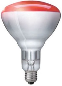 Philips Infrared Industrial Heat BR125 IR 150W E27 Infrarotlampe