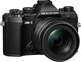 OM System OM-5 schwarz mit Objektiv M.Zuiko digital ED 12-45mm 4.0 PRO (V210022BE000)