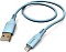 Hama Ladekabel Flexible USB-A/Lightning 1.5m Silikon blau (201566)