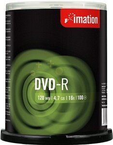 Imation DVD-R 4.7GB 16x, 100er Spindel