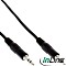InLine 3.5mm jack plug/plug black 5m (99936B)