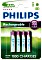 Philips rechargeable Micro AAA NiMH 700mAh, 4-pack (R03B4A70/10)