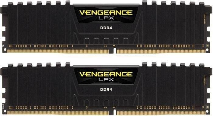 Corsair Vengeance LPX schwarz DIMM Kit 32GB, DDR4-3000, CL16-20-20-38
