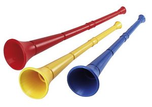 RTBRCG 4 Stück Vuvuzela, Tröte Zum Anfeuern, Tröten Fan Tröte