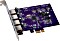 Sonnet Allegro 4-portowy, 4x USB-A 3.0, PCIe 2.0 x1 (USB3-4PM-E)