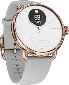Withings ScanWatch 38mm Aktivitäts-Tracker weiß/rosegold