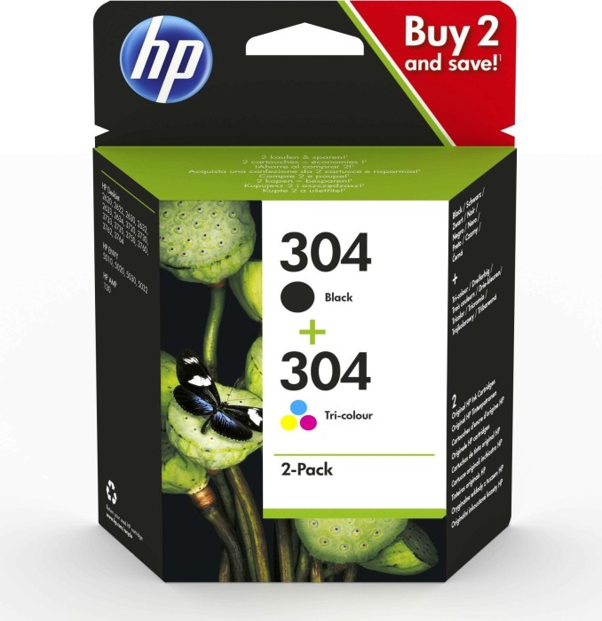 HP Druckkopf mit Tinte 304 Multipack