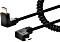 Manhattan Spiralkabel USB-C auf Micro-USB Ladekabel 1m schwarz (356244)