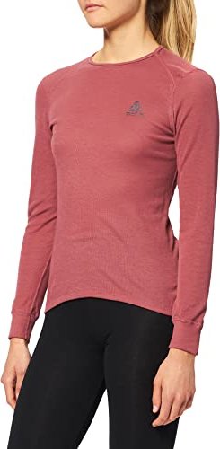 Odlo Active Warm Shirt langarm roan rouge (Damen)