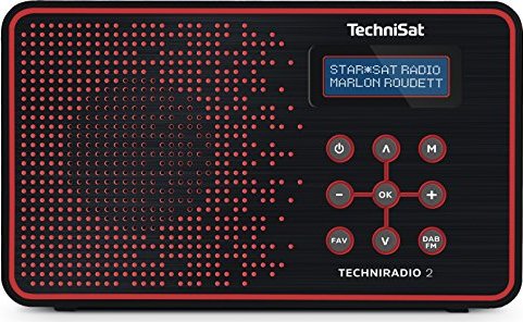 TechniSat Techniradio 2 czarny/czerwony