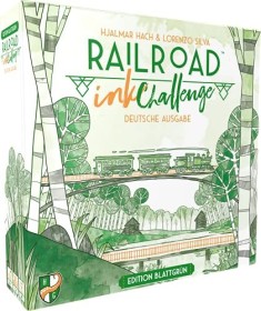 Railroad Ink Challenge: Blattgrün