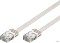 goobay płaski-kabel patch, Cat6, U/UTP, RJ-45/RJ-45, 1.5m, biały (95192)