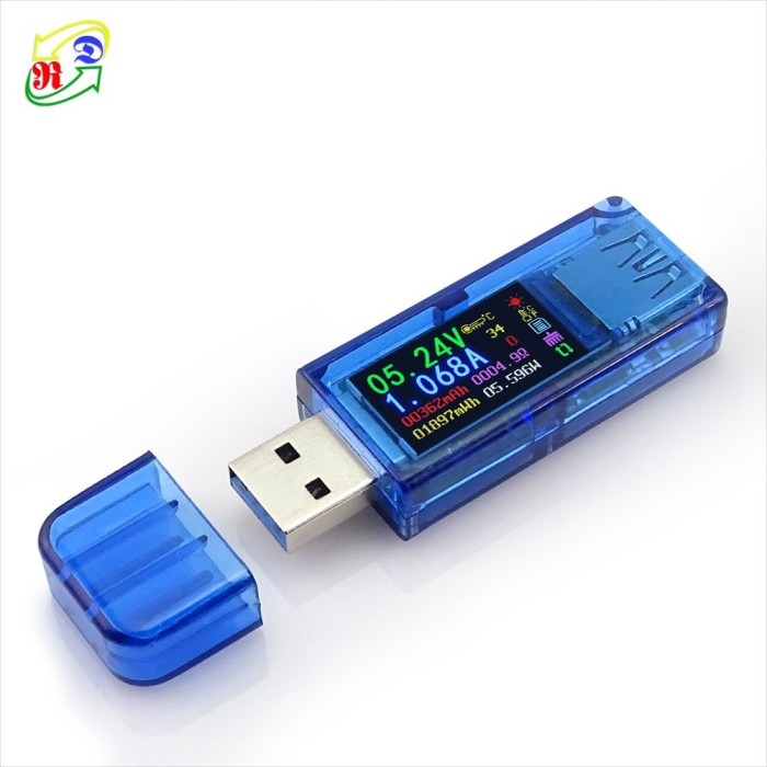 RD Tech AT34 USB-A Leistungsmonitor i Ladeprotokoll-Analysegerät, USB-A