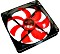 Cooltek silent Fan 140 LED, czerwony, 140mm Vorschaubild